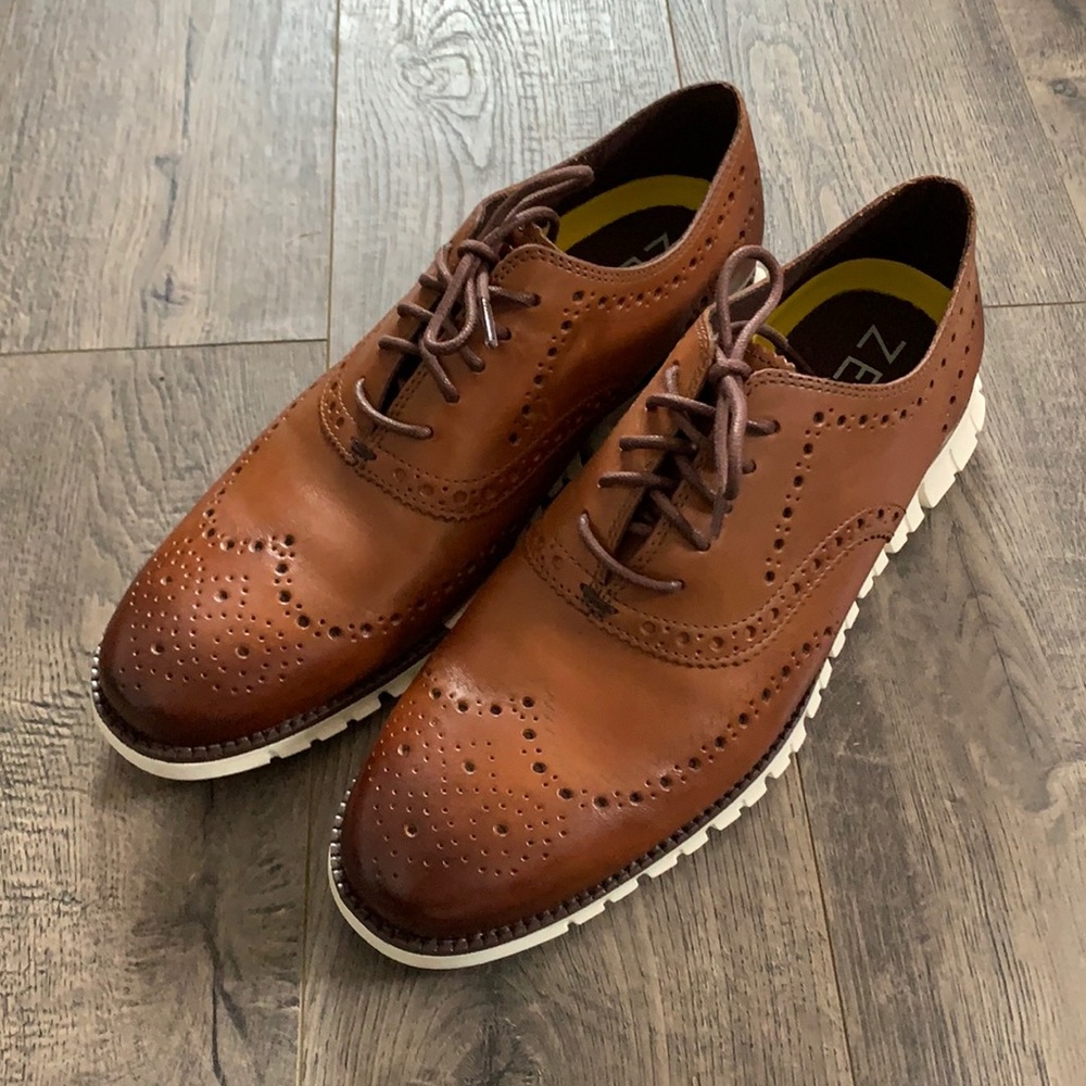 Cole Haan Oxford brown dress shoes